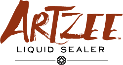 Artzee Liquid Sealer Logo in Red