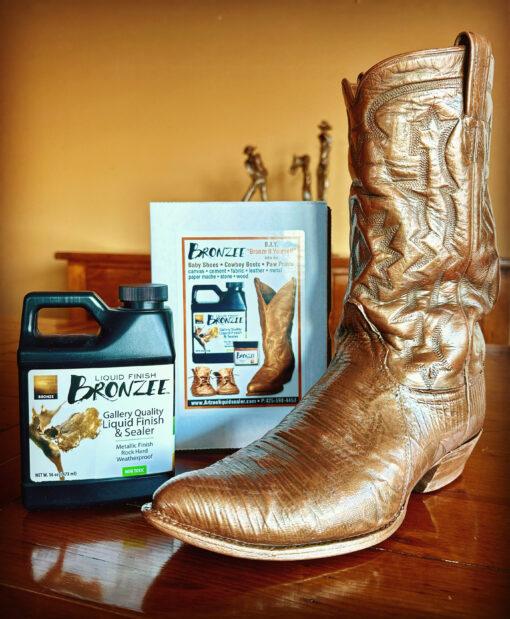 Bronze it Yourself Cowboy boot Kit