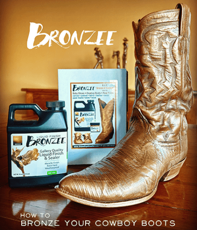 Bronzee Finish cowboy Boot Kit
