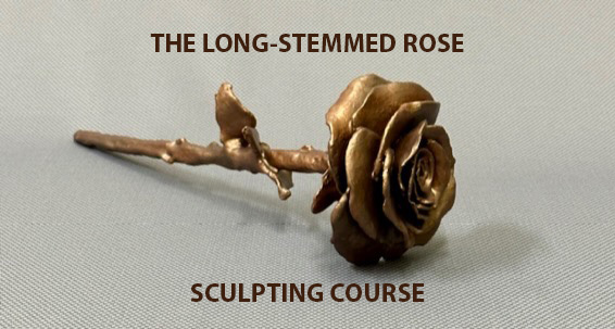 The Long-Stemmed Rose Sculpting Course Button picture